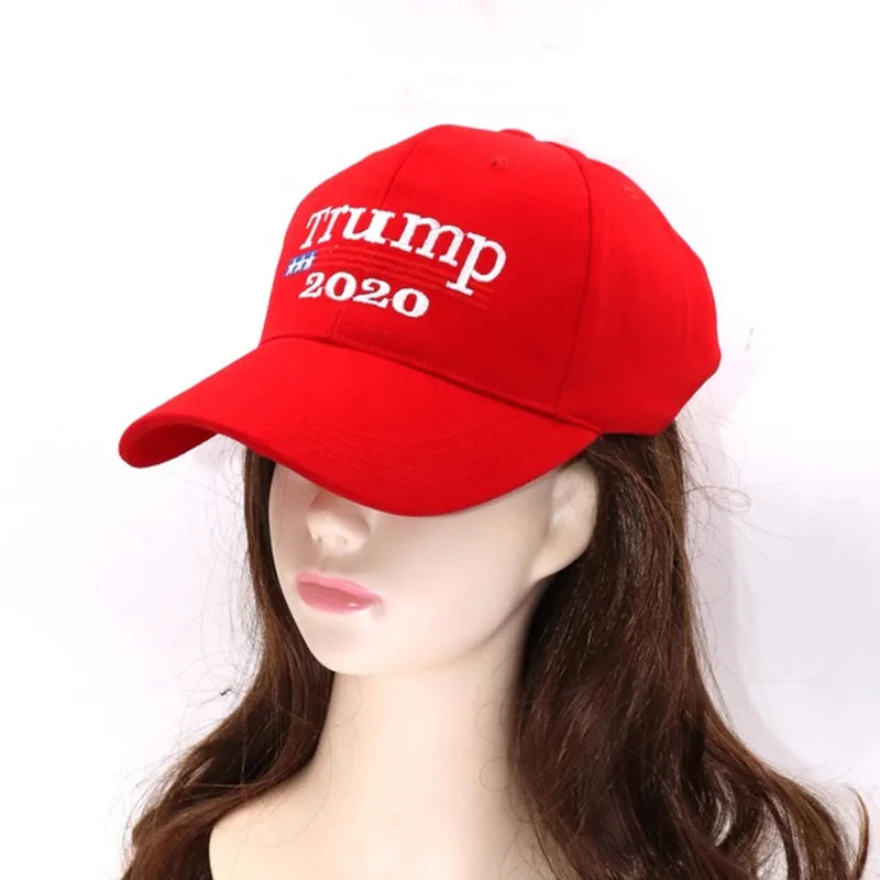 Wholesale Trump 2020 Baseball Cap Republican Baseball Hat New Make America Great Again Caps Embroidered Trump President Cap