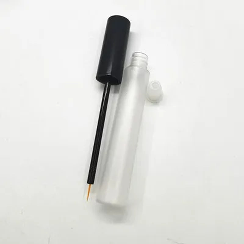12Ml Empty Refillable Clear/Frosted Mascara Tubes Liquid Eyelash Cream Vial Bottle Travel Portable Beauty Cosmetics Containers