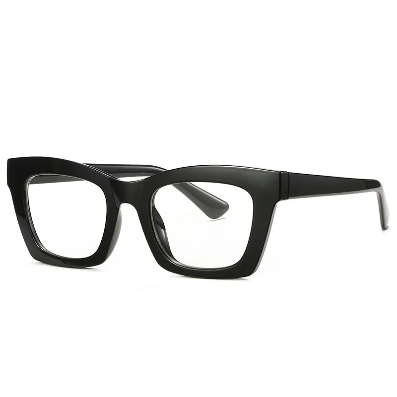 49524 TR90 Cat Eye anti Blue Glasses Frames Retro Men Women Optical Fashion Computer Glasses