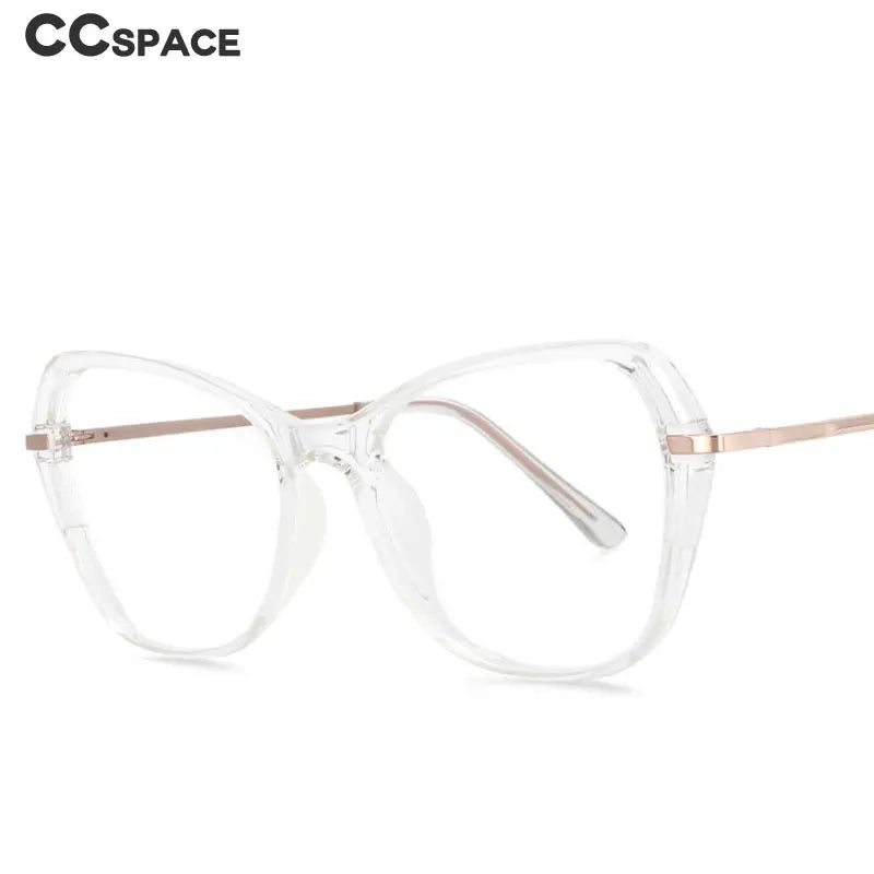 53835 Fashion Cat Eye anti Blue Light Optical Glasses Frames Women Plastic Titanium Computer Eyeglasses