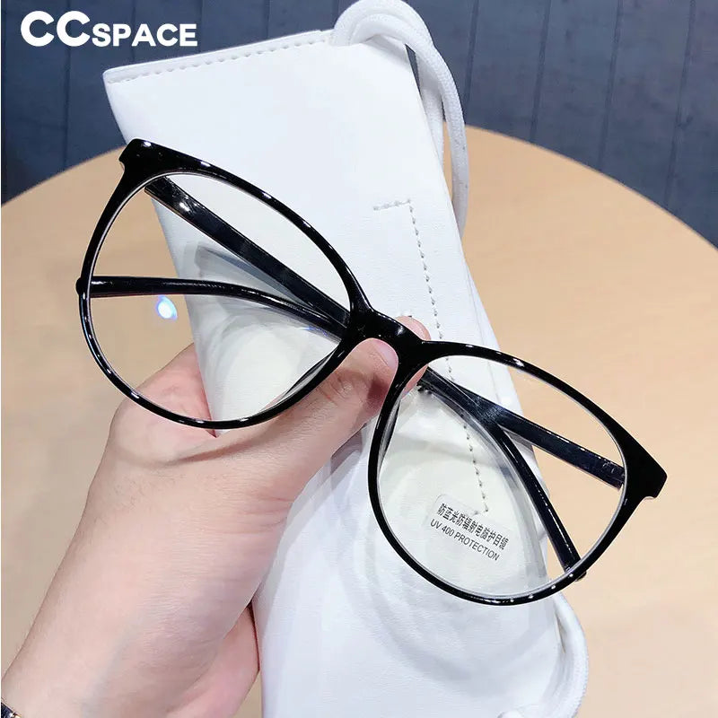 47497 round Big Size anti Blue Light Glasses Frames Men Women Fashion Computer Eyeglasses