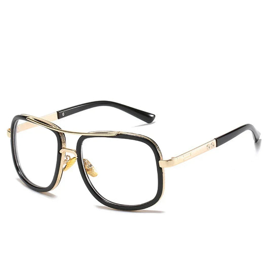Classic Oversized Men Sunglasses Luxury Brand Women Mach One Sun Glasses Square Retro Oculos De Sol Male UV400 Mirror Eyewear