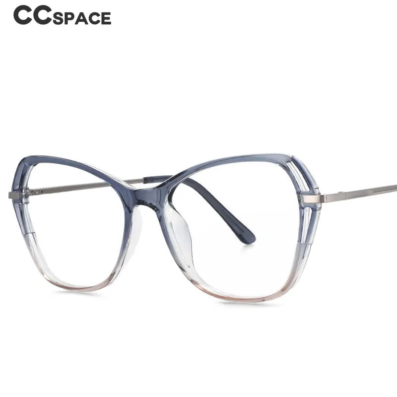 53835 Fashion Cat Eye anti Blue Light Optical Glasses Frames Women Plastic Titanium Computer Eyeglasses