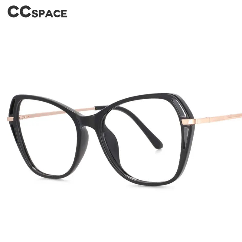 53835 Fashion Cat Eye anti Blue Light Optical Glasses Frames Women Plastic Titanium Computer Eyeglasses