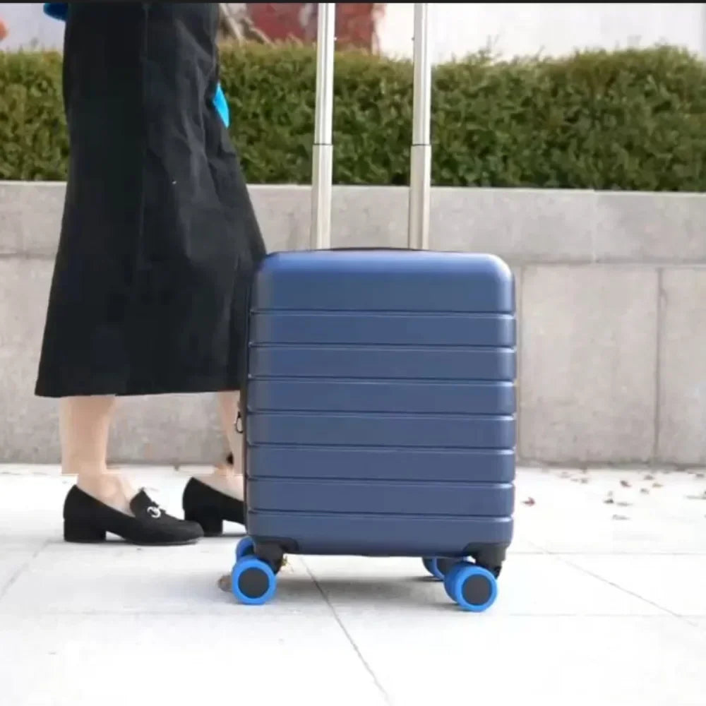 8Pcs Luggage Wheels Protector Silicone Luggage Accessories Wheels Cover for Most Luggage Reduce Noise Travel Luggages Suitcase