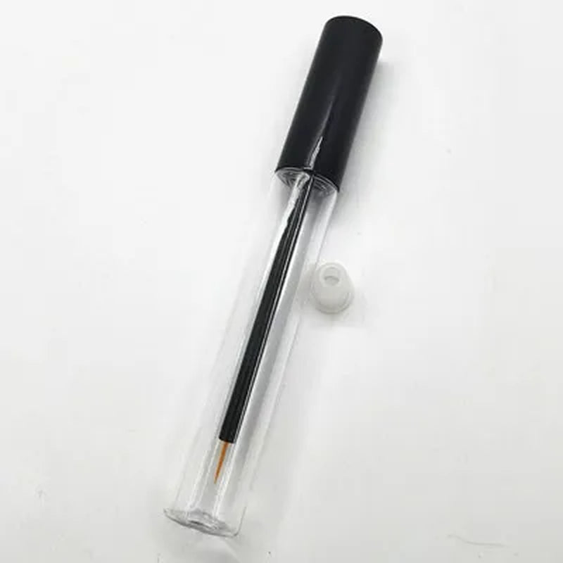 12Ml Empty Refillable Clear/Frosted Mascara Tubes Liquid Eyelash Cream Vial Bottle Travel Portable Beauty Cosmetics Containers
