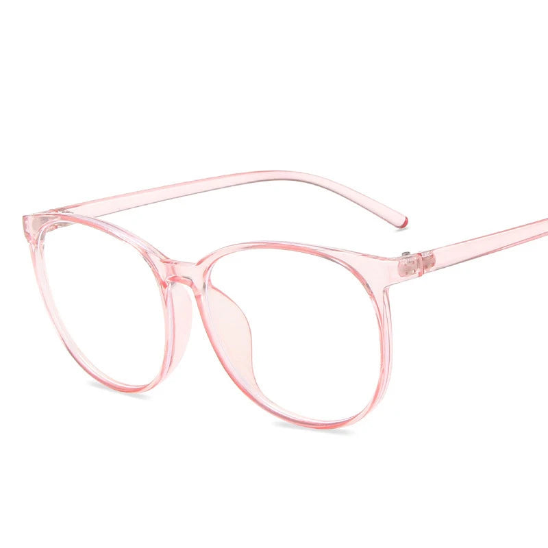 47497 round Big Size anti Blue Light Glasses Frames Men Women Fashion Computer Eyeglasses